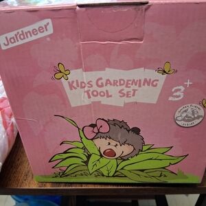 Pink Kids Gardening Tool Set